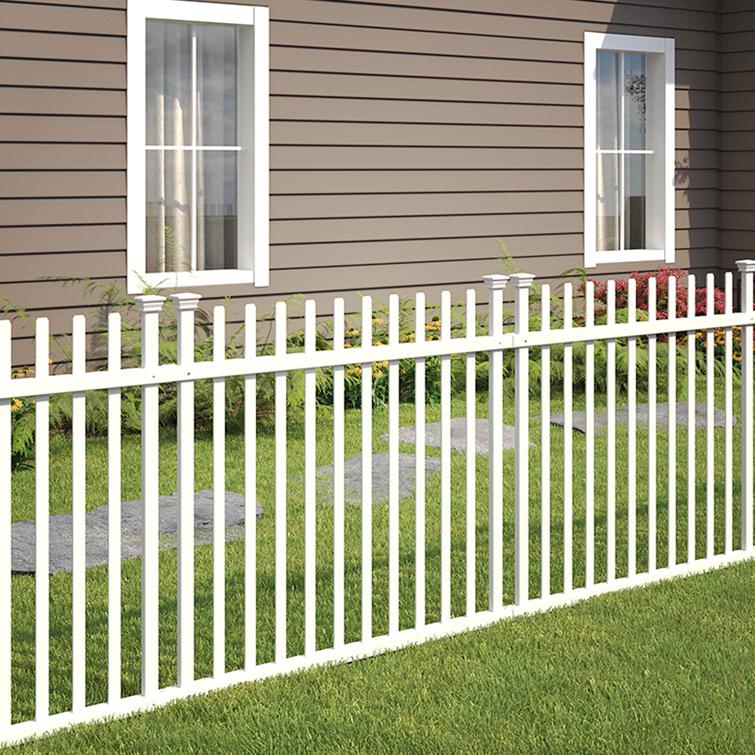 Burbank Vinyl Picket Fence (44